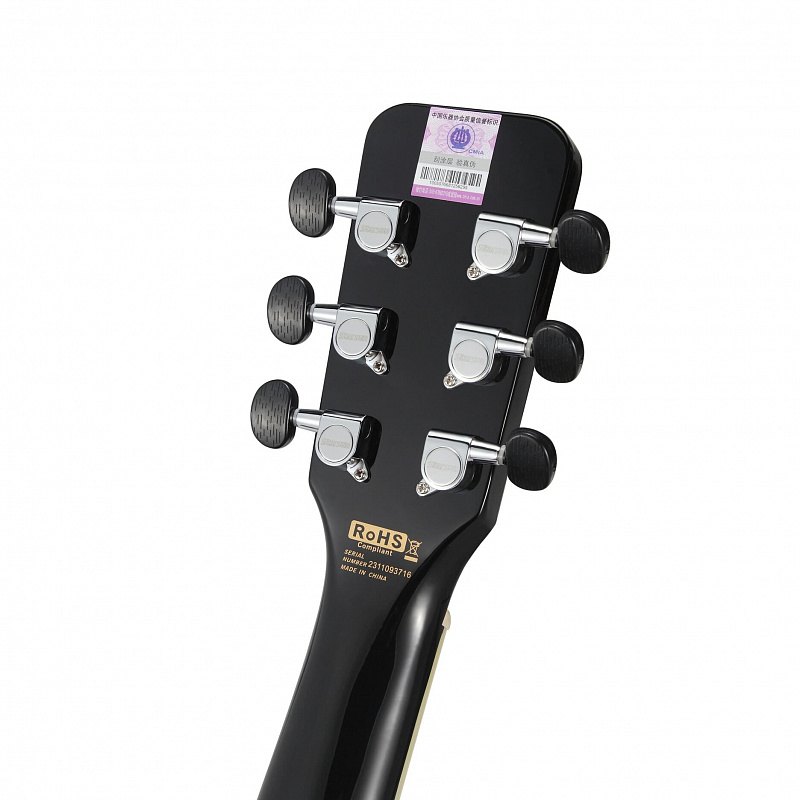 Акустическая гитара STARSUN DG220c-p Black в магазине Music-Hummer