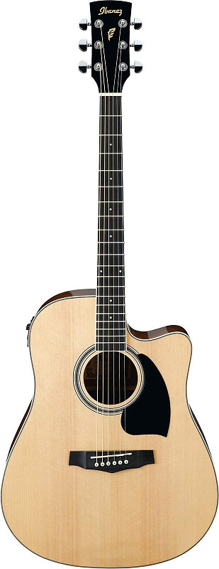 IBANEZ PF15ECE-NT электроакустическая гитара, цвет натуральный в магазине Music-Hummer