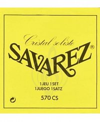 Струны для классических гитар SAVAREZ CRISTAL SOLISTE 570 CS (29-33-41-29-35-44)