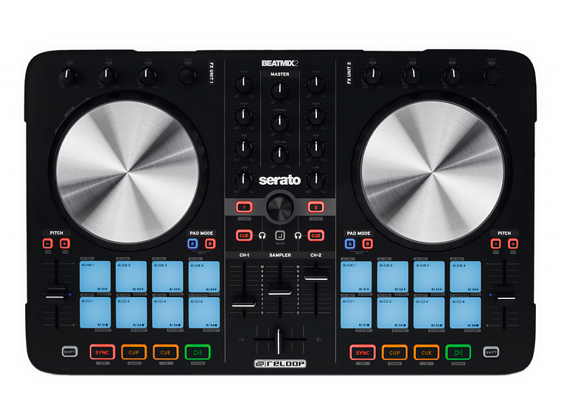 Reloop Beatmix 2 MKII  DJ-контроллер с пэдами для Serato в магазине Music-Hummer