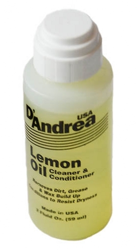 D'ANDREA Lemon Oil Средство ухода за накладкой грифа в магазине Music-Hummer