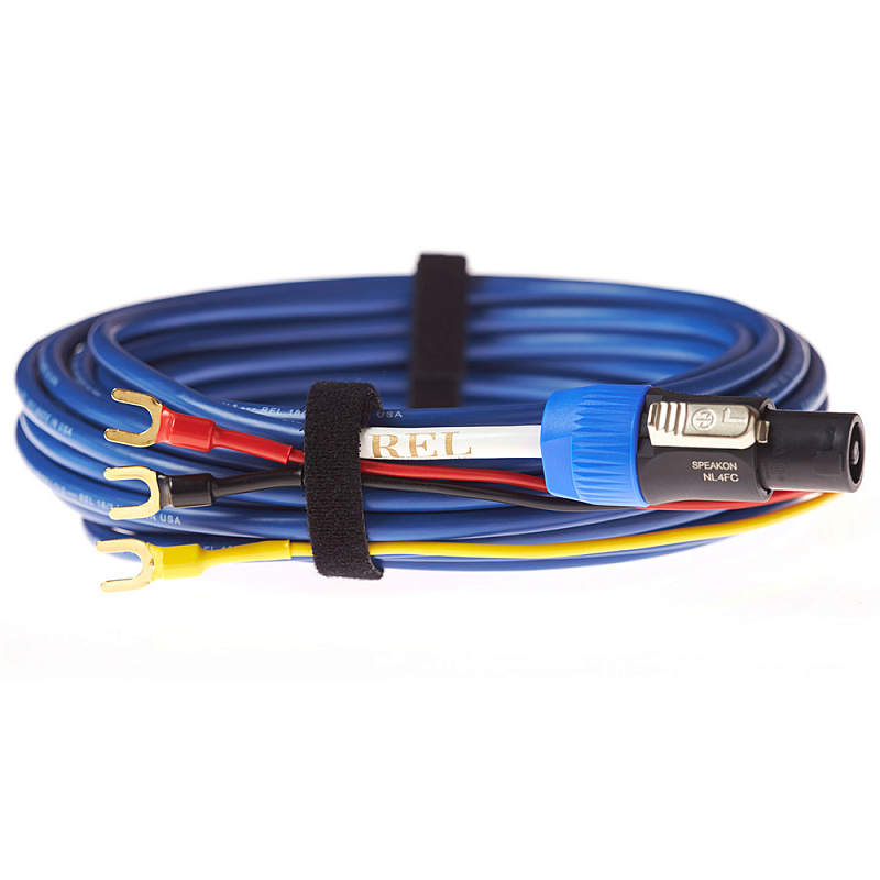 Межблочные кабели REL Bassline Blue в магазине Music-Hummer