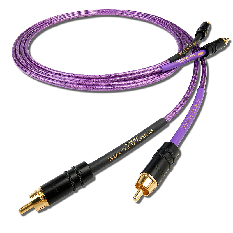 Межблочные кабели Nordost Межблочный кабель Purple Flare в магазине Music-Hummer