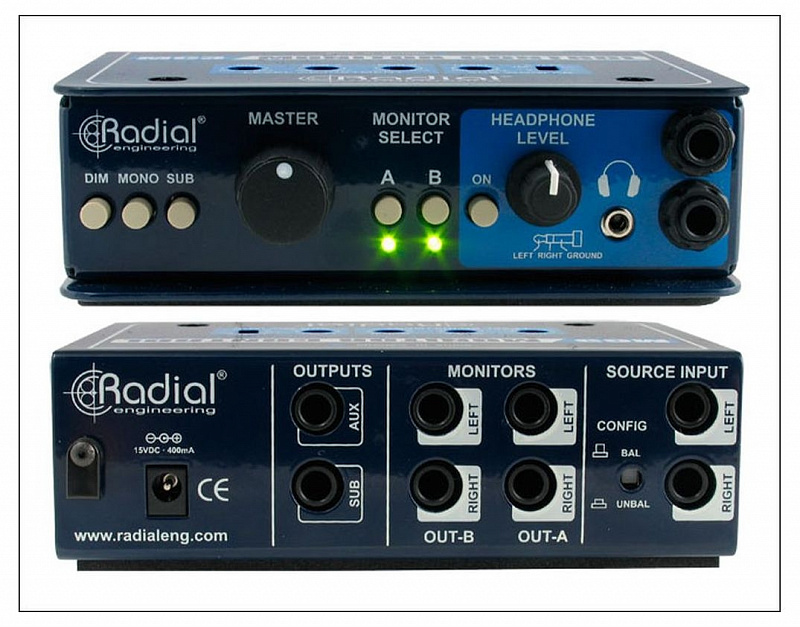 Radial MC 3  Контроллер для студийных мониторов в магазине Music-Hummer