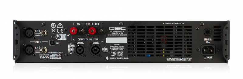 Усилитель мощности QSC GXD4, 2 x 400 Вт/8 Ом в магазине Music-Hummer