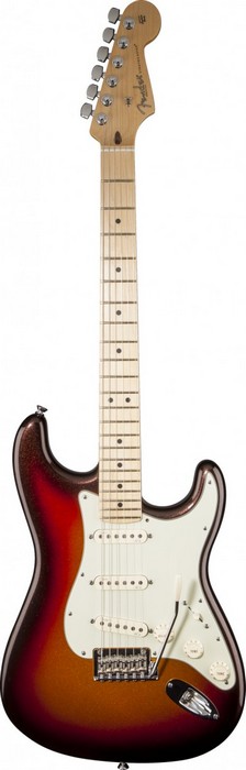 Фото Электрогитара FENDER AMERICAN DELUXE STRAT PLUS MN MYSTIC 3-COLOR SUNBURST