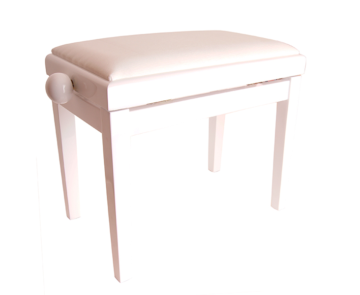 Фото HY-PJ018B-GLOSS-WHITE Банкетка, вельвет, белый/белый, Rin