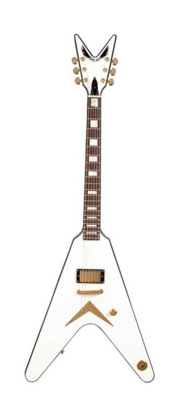 Фото Электрогитара Dean V79 White Gold