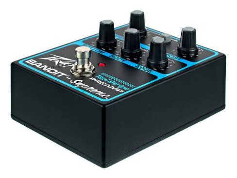 Фото Педаль эффектов PEAVEY Bandit Supreme Teal Stripe Preamp