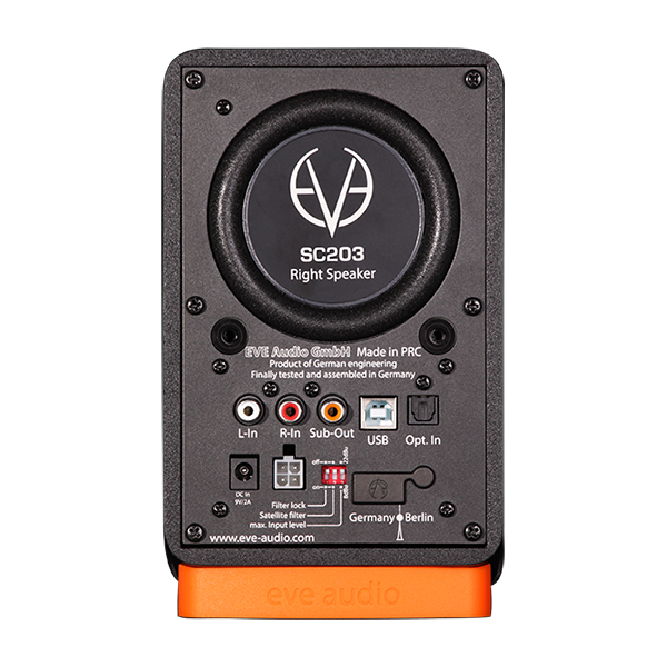 Фото Акустическая система EVE Audio SC203 для компьютера, 30+30Вт