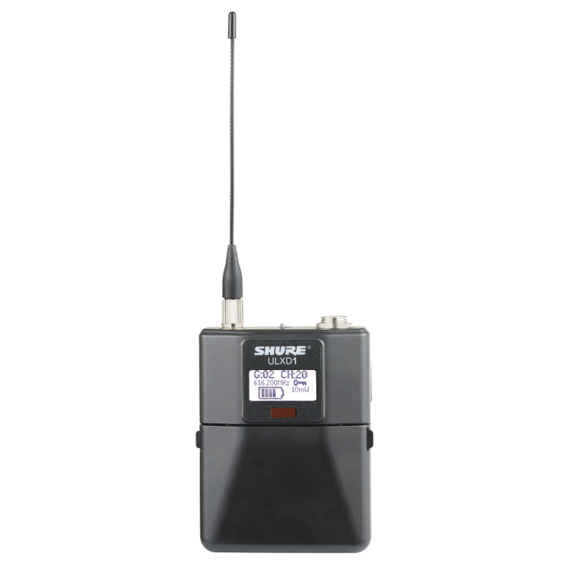 Передатчик SHURE ULXD1 P51 710-782 MHz Bodypack Transmitter в магазине Music-Hummer