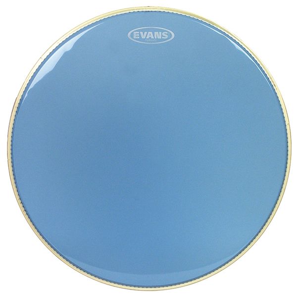 Фото Пластик для бас барабана Evans BD22HB Hydraulic Blue