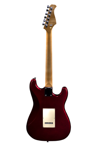 Фото JMFST83LHRACA ST83RA Электрогитара, леворукая, красная, Prodipe
