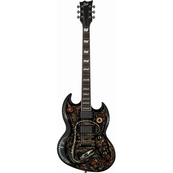 Фото Электрогитара LTD VIPER-CZ-IICLOCKWZ2