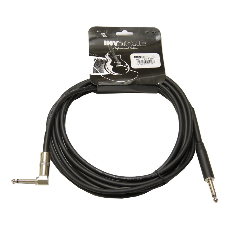 Инструментальный кабель INVOTONE ACI1204/BK в магазине Music-Hummer