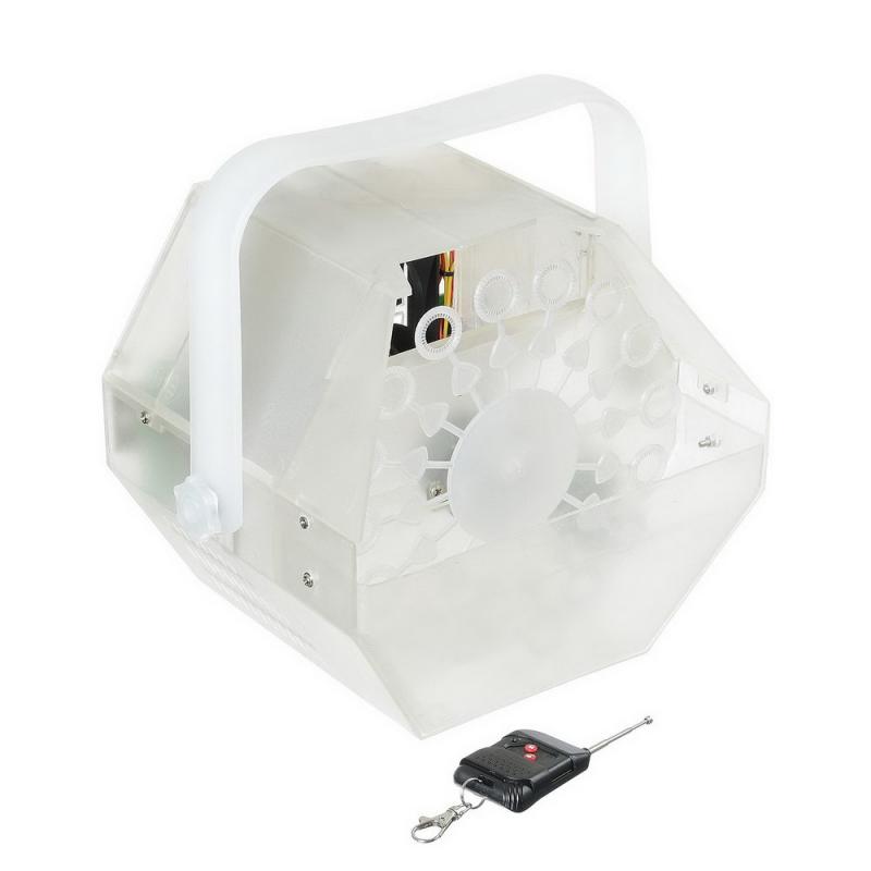 Генератор мыльных пузырей с светодиодной подсветкой X-POWER X-021A REMOTE в магазине Music-Hummer