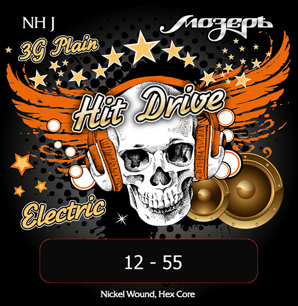 Фото Комплект струн для электрогитары Мозеръ NH-J Hit Drive Jazz
