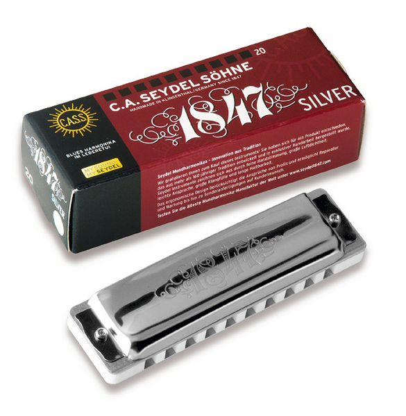 Фото Губная гармошка Seydel Sohne 16301G 1847 Silver G