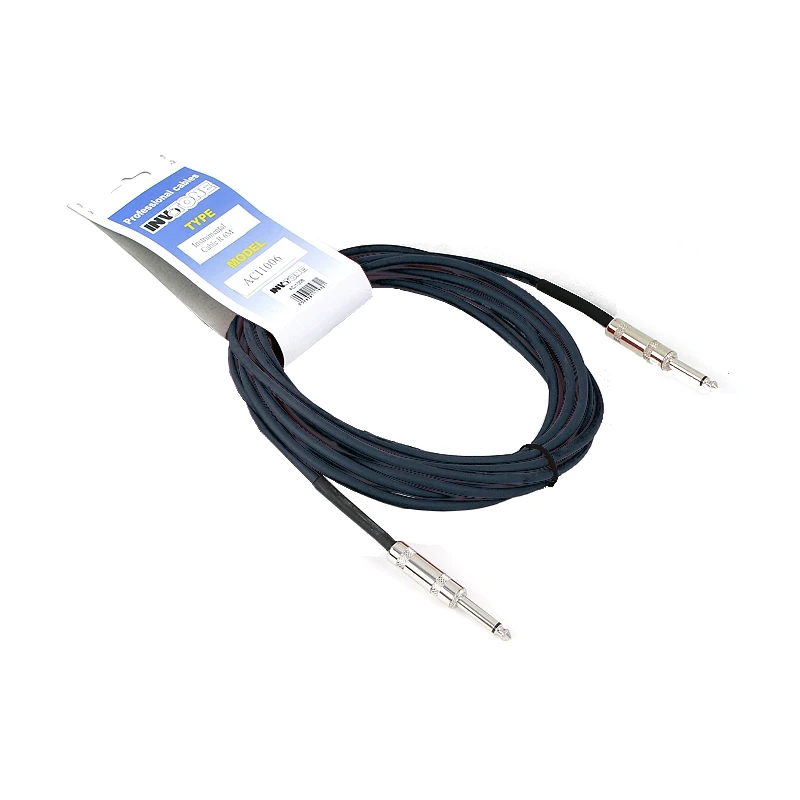 Инструментальный кабель INVOTONE ACI1002/BK в магазине Music-Hummer