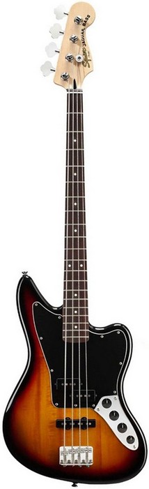 Фото Бас-гитара FENDER SQUIER VINTAGE MODIFIED JAGUAR BASS RW 3-COLOR SUNBURST