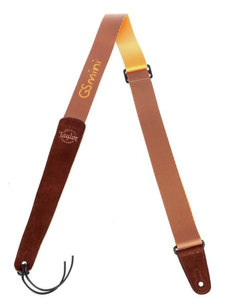 Фото TAYLOR 66500 GS mini Guitar Strap, Brown Suede/Brown