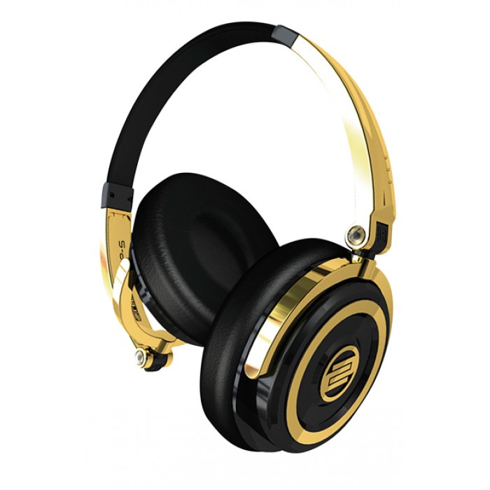 Фото Reloop RHP-5 GOLD RUSH Профессиональные закрытые HI FI Dj-наушники
