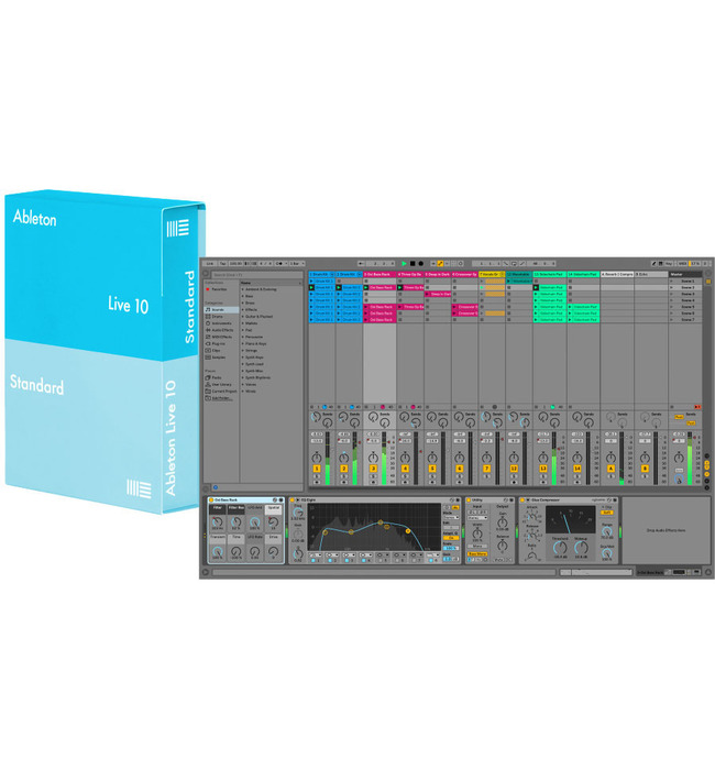 Ableton Live 10 Standard Edition UPG from Live Intro в магазине Music-Hummer