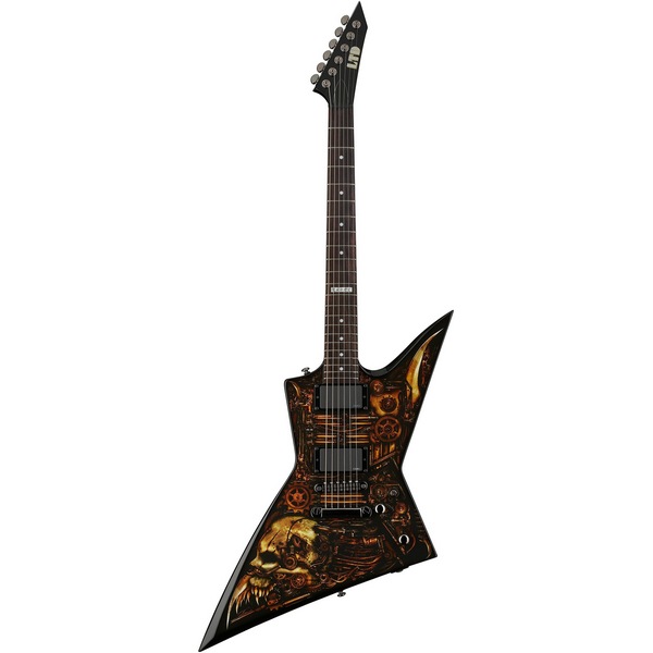 Фото Электрогитара LTD EX-CZ BLK CLOCKWORK