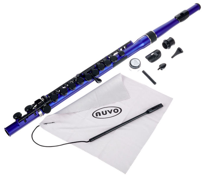  NUVO Student Flute - Blue/Black   -   .