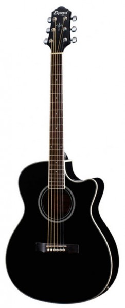 CRUZER STC-24EQ BK - электроакустическая гитара в магазине Music-Hummer
