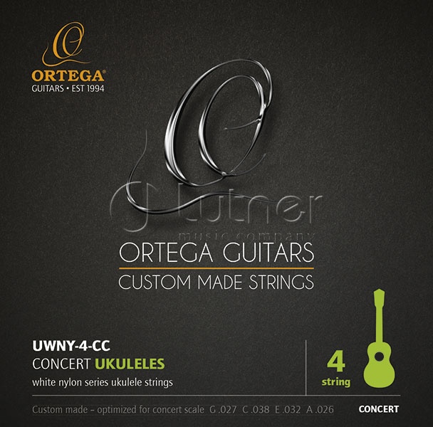 Фото Комплект струн Ortega UWNY-4-CC для концертного укулеле
