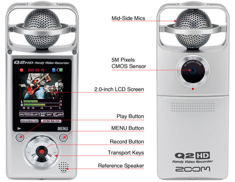 Zoom Q2hd аудио/видео рекордер в магазине Music-Hummer