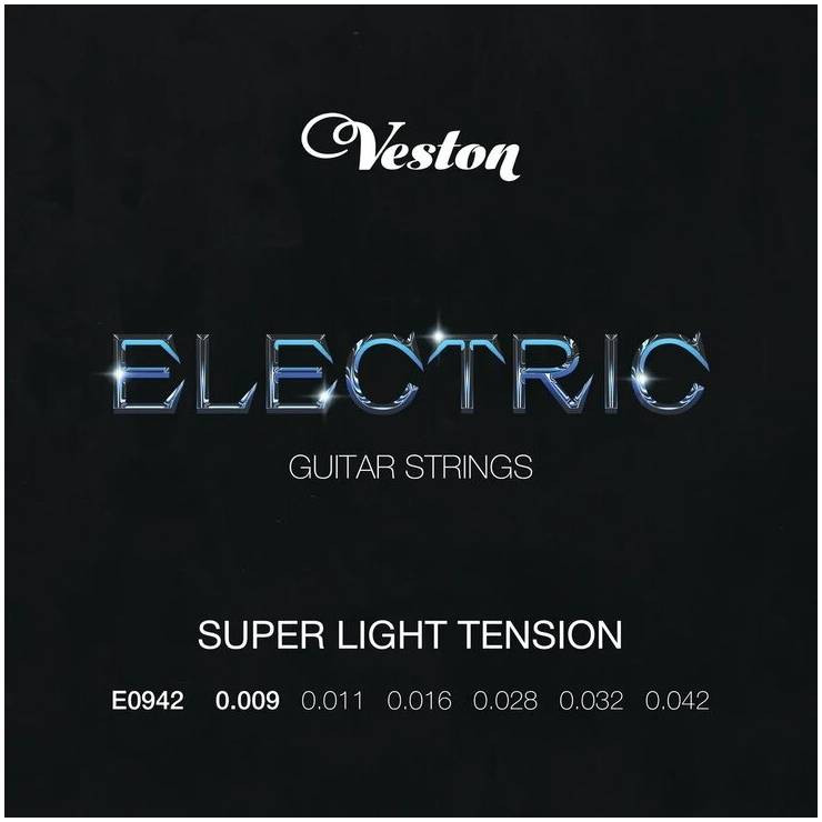 Фото Струны для электрогитары VESTON E 0942