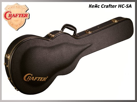 Полуакустическая гитара леворукая CRAFTER SA-TMVS LH + Кейс в магазине Music-Hummer