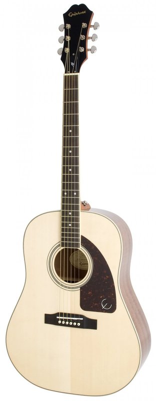 Акустическая гитара EPIPHONE AJ-220S Solid Top Acoustic Natural в магазине Music-Hummer