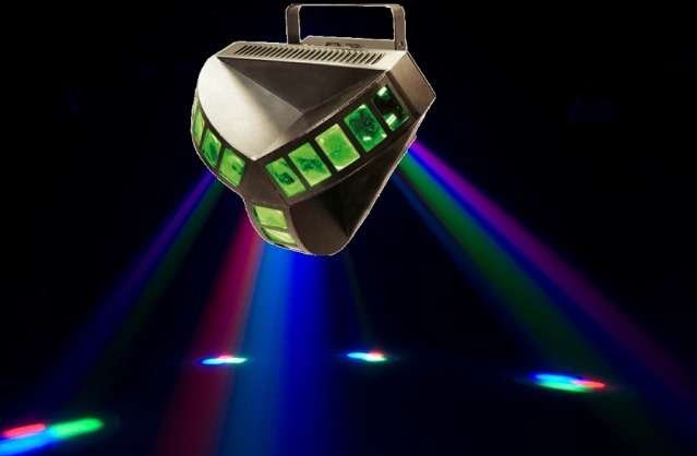 Flash LED MARS 2*10 W RGBW Светодиодный световой эффект в магазине Music-Hummer