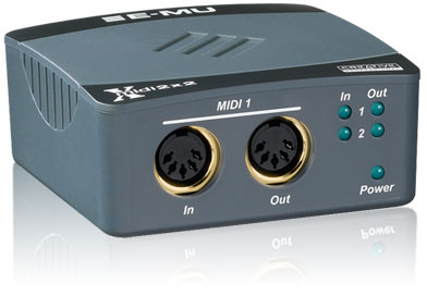 Creative Professional E-Mu XMIDI 2x2 USB в магазине Music-Hummer