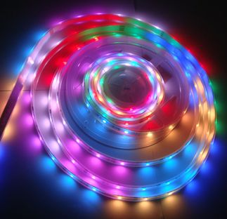 Фото AstraLight ST-SMD-5050-30RGB-IP20  светодиодная лента, IP20, 30 диод/ м, мощн 7-8 Вт/ м, цв: RGB