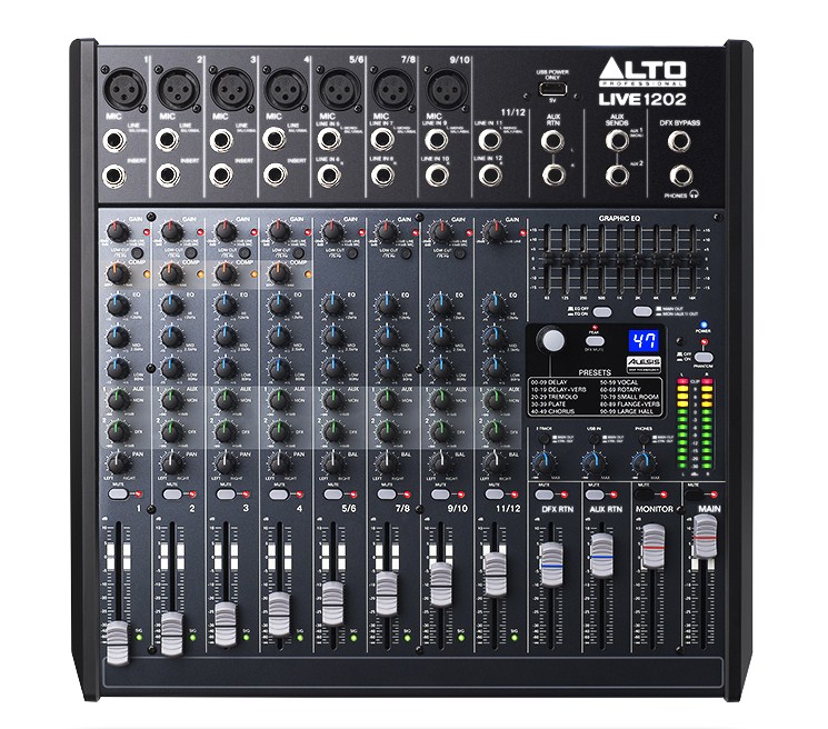 Фото Микшерный пульт Alto LIVE 1202