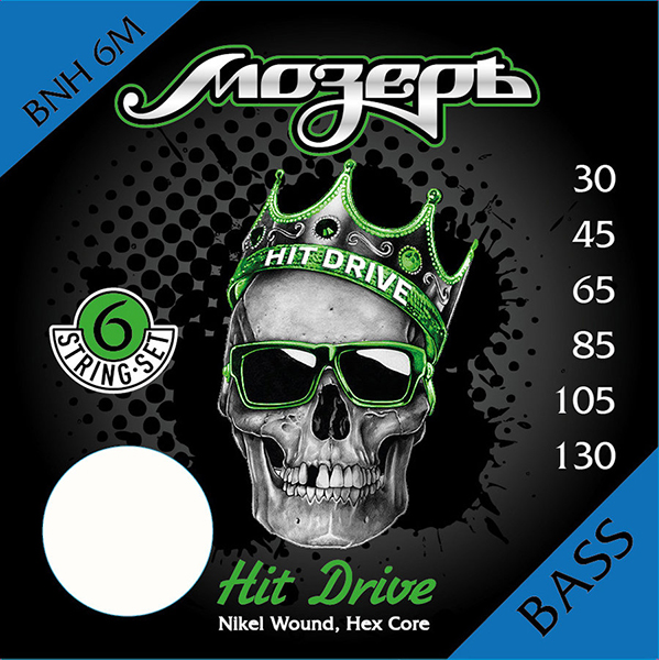 Фото Комплект струн для бас-гитары Мозеръ BNH-6М Hit Drive