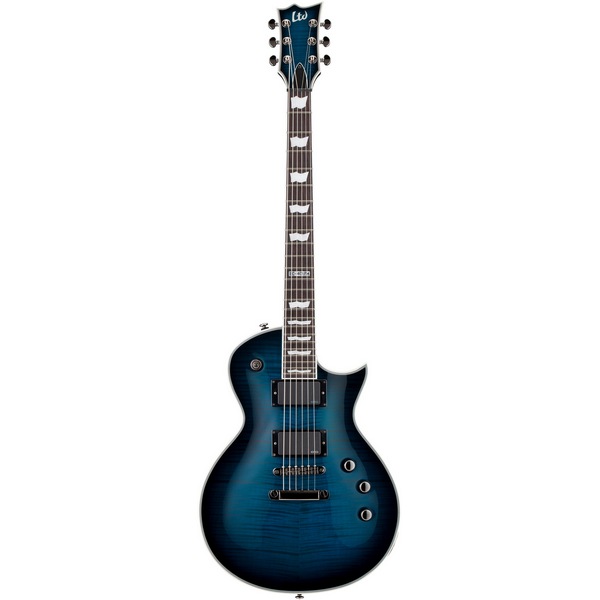 Фото Электрогитара LTD EC-401FM BLKAQSB