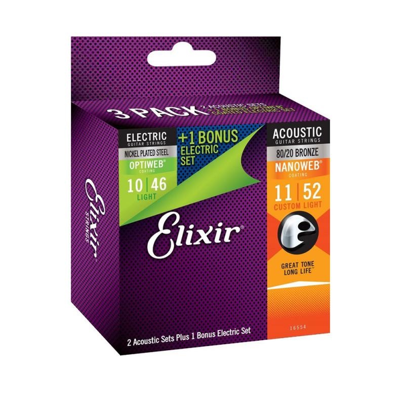 Elixir 16554 Mixed Multipack в магазине Music-Hummer