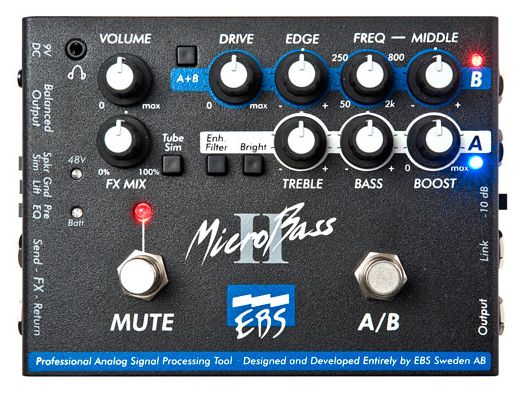 EBS EBS-MicrobassII в магазине Music-Hummer