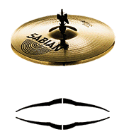 Фото Sabian 14" Rock Hi-Hat AA