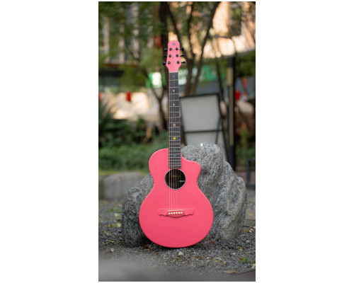 Фото Акустическая гитара NATASHA Asteroid Peach Pink