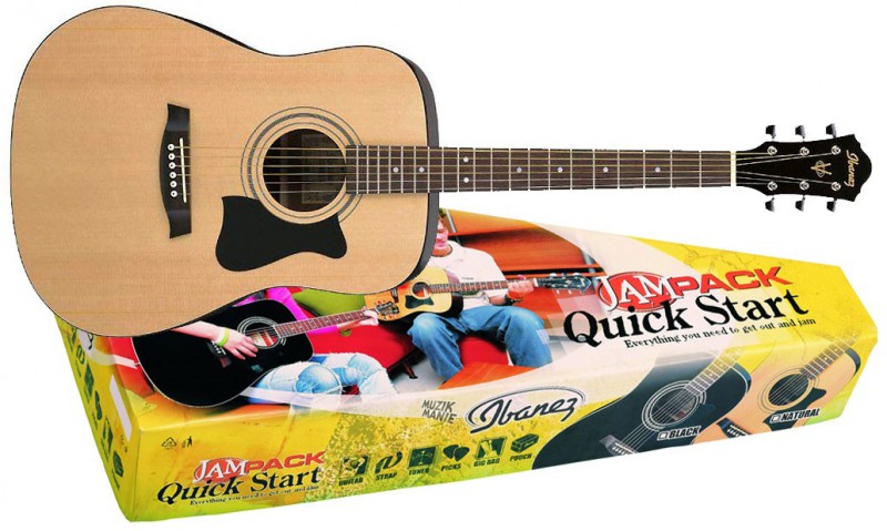 Гитарный набор IBANEZ V50NJP NATURAL в магазине Music-Hummer