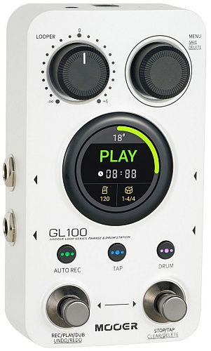 Фото Педаль эффектов Mooer GL100 Groove Loop&Drum Station