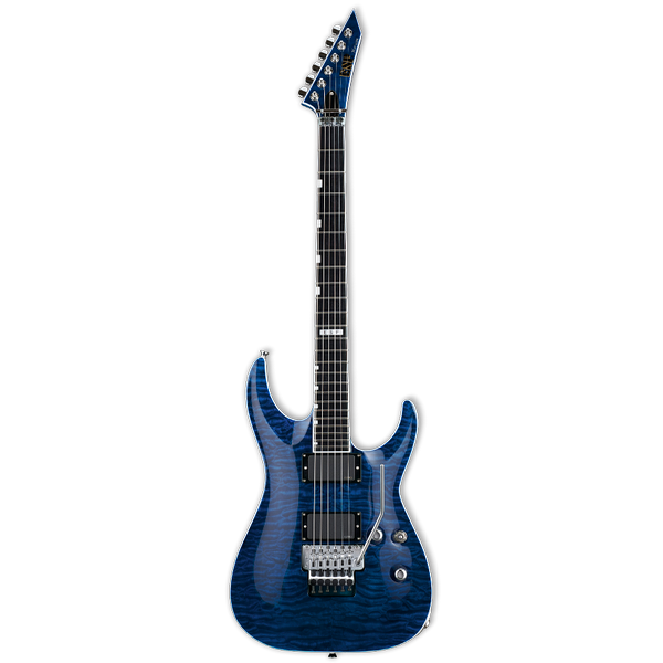 Фото Электрогитара ESP HORIZON FR-II EMG BKAQ