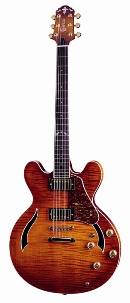 Фото Полуакустическая гитара CRAFTER SEG 480TM/VTG-V + Кейс 