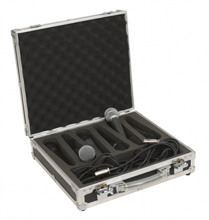 Фото Rockcase RC23206B SALE  кейс из фанеры для 6-ти микрофонов и коммутации, усиленный